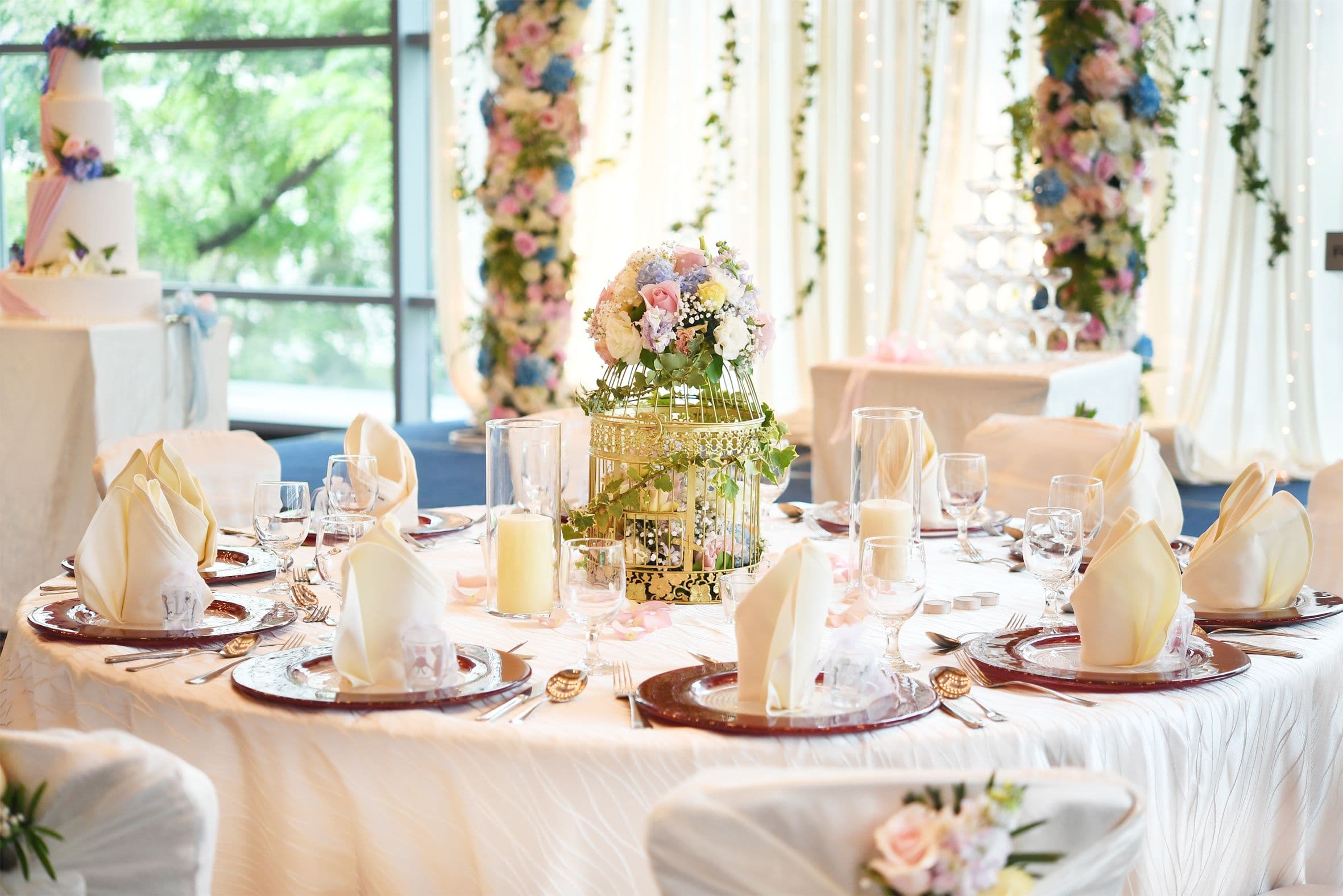 Balmoral Hall Wedding Table